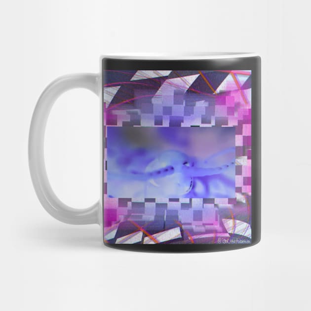 Centipede “Vaporwave” (Grainy Blueish Purple & Pink) by IgorAndMore